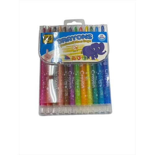 U-4 CRAYON ÇEVİRMELİ MUM BOYA U4-3676 *12