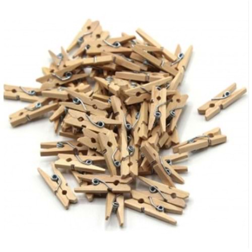 U-4 MİNİ NATURAL MANDAL U4-1068 *12