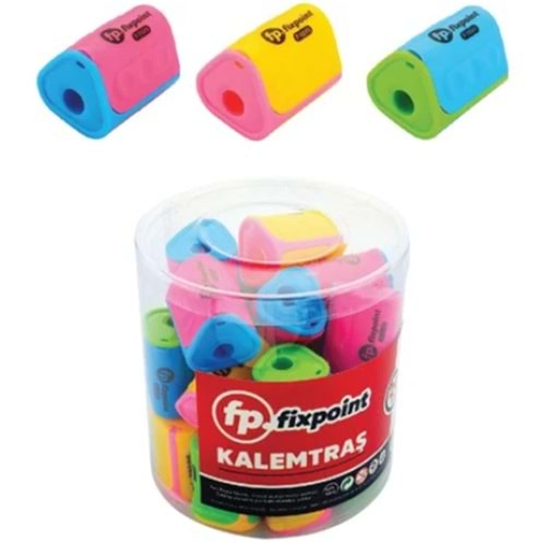 FİXPOİNT TEKLİ KAVANOZ KALEMTRAŞ P-0049 *24 *60