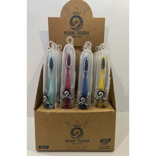 İNCİ PLASTİK KUTU DİŞ FIRÇASI 8001 8032 *16