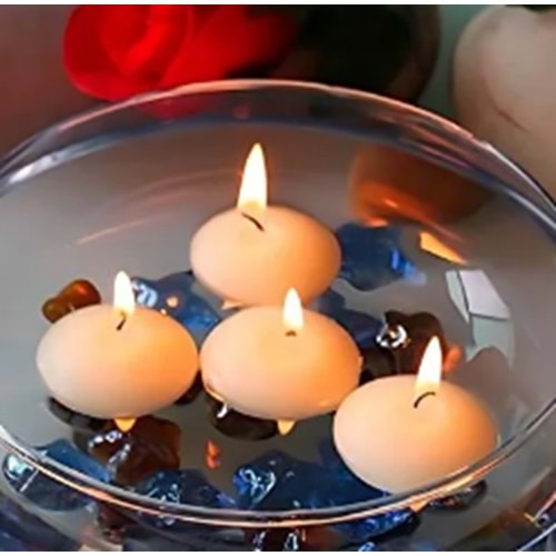 MUMSAN YÜZEN MUM 12Lİ 6729 *12