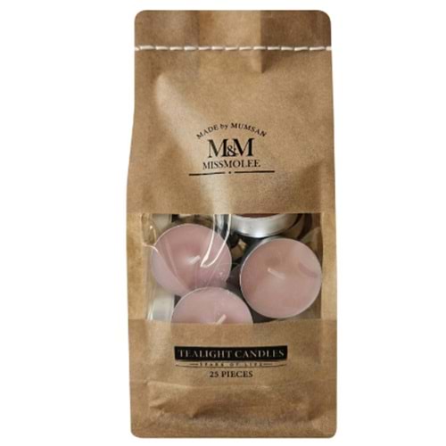 MUMSAN ŞEFFAF TEALİGHT 25Lİ 10GR 5067 *12