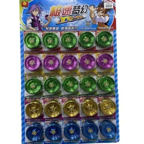 İBİŞ METALİK YOYO NO:179 24LÜ
