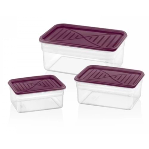 VOCE SAKLAMA KABI 3LÜ 3 LT BRS-004 *12