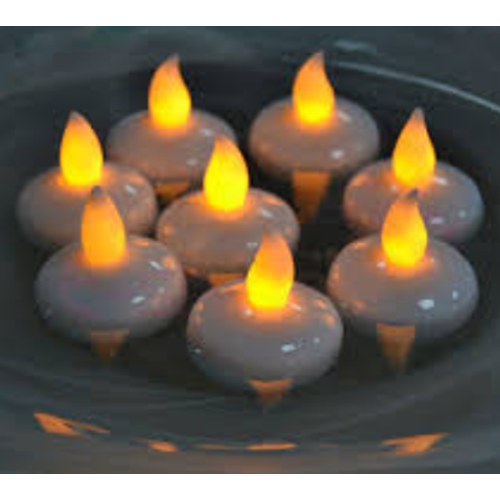 OSKR SUDA YÜZEN İNCİ LEDLİ MUM 657 *12