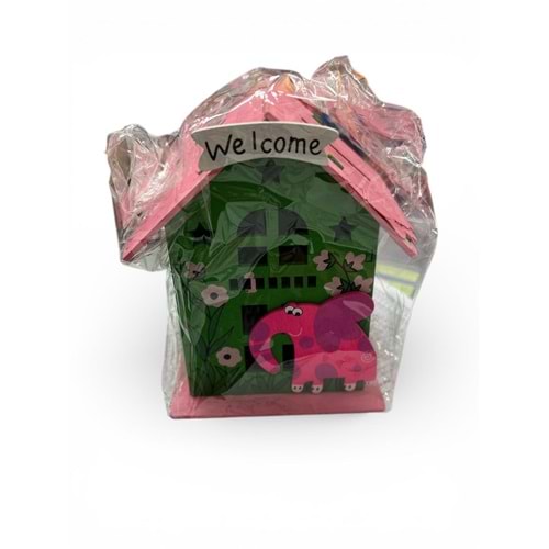 OSKR AHŞAP KUMBARA RENKLİ 1491 *240