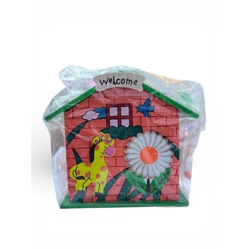 OSKR AHŞAP RENKLİ KUMBARA 1490 *120