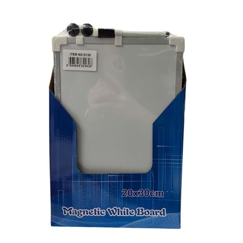 MANYETİK YAZI TAHTASI 20X30CM D-125 *12
