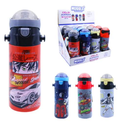 MİKRO MUGGLE ÇELİK MATARA MT-2636 *12