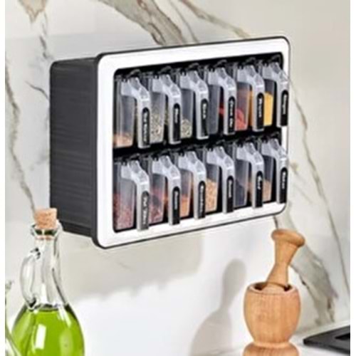 AS HOME MOBLEN KAŞIKLI BAHARATLIK 12Lİ AS-0033 *6