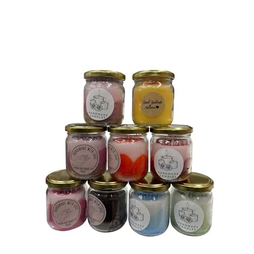 SURİYELİ KAVANOZ MUM