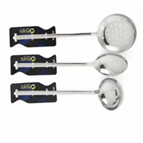 HAKS ÇELİK 3LÜ SERVİS SETİ 0034 *50