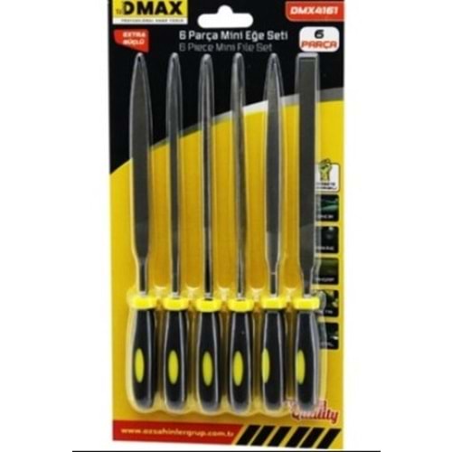 DMAX MİNİ EĞE SETİ 6LI DMX4161 *120