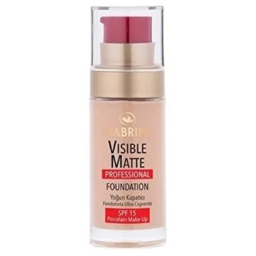 GABRİNİ VISIBLE MATTE FOUNDATION 7147 *24