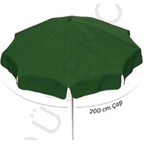 PLAJ ŞEMSİYE 200 CM ÇANTALI SKY-132 *12