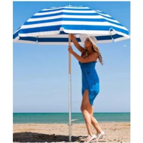 PLAJ ŞEMSİYE 200CM ÇANTALI SKY-130 *12