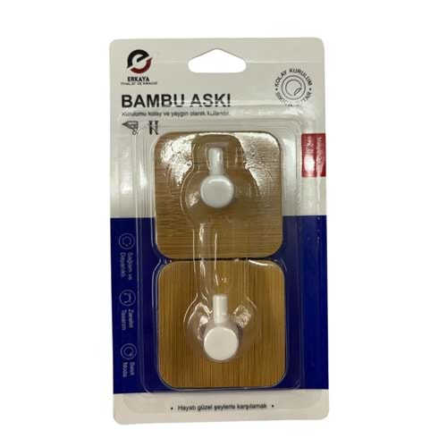 ERKAYA BAMBU 2Lİ ASKI ERK-110885 *20*160