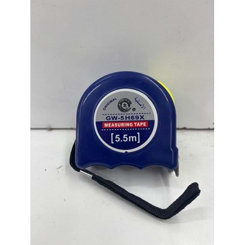 MİRAÇ ŞERİT METRE MAVİ 25MMx5,5MT *12