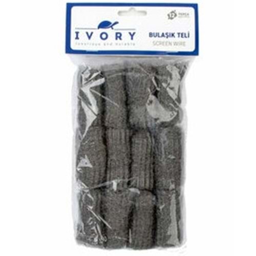 IVROY BULAŞIK TELİ 12Lİ IVO-BT11 *120