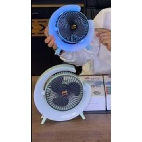 RANCHİ MASAÜSTÜ FAN LEDLİ RC-36 *40