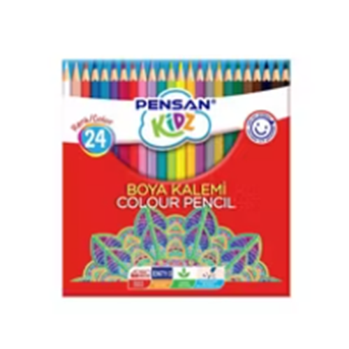 PENSAN KİDZ KURU BOYA 24 RENK 56324 *6