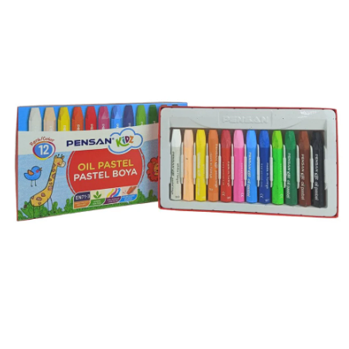 PENSAN KİDZ PASTEL BOYA 12 RENK 98060 *144