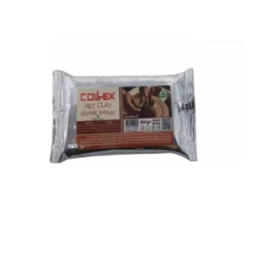 COLLEX KİL HAMURU KAHVERENGİ 250GR 2107 1079