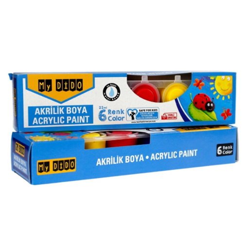 RED ROSE AKRİLİK BOYA 6 RENK 6223 2232