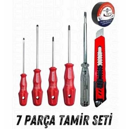 REVELLO 7 PRÇ TAMİR SETİ 1975 *52