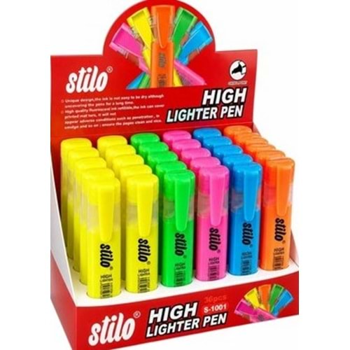 STİLO FOSFORLU KALEM S-1001 *36