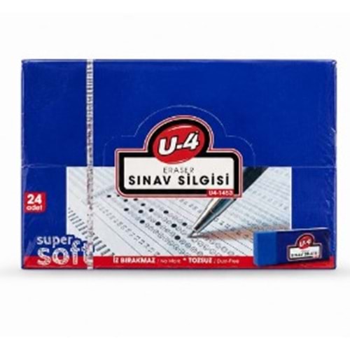 U-4 SINAV SİLGİ U4-1453 24LÜ