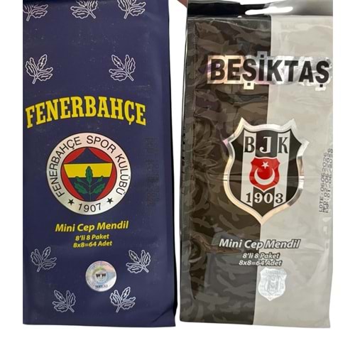 TMN CEP MENDİL TARAFTAR 612602 612604 *48