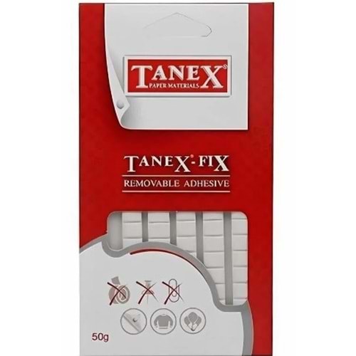 TANEX YAPIŞTIRICI FİX 50GR 80Lİ 1199 1366 *24