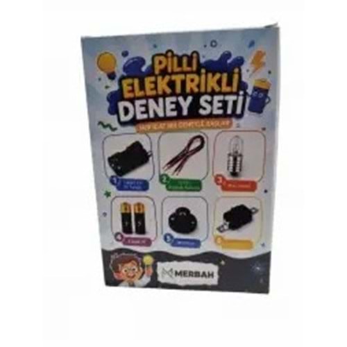 MERBAH PİLLİ ELEKTRİKLİ DENEY SETİ MRB-1126