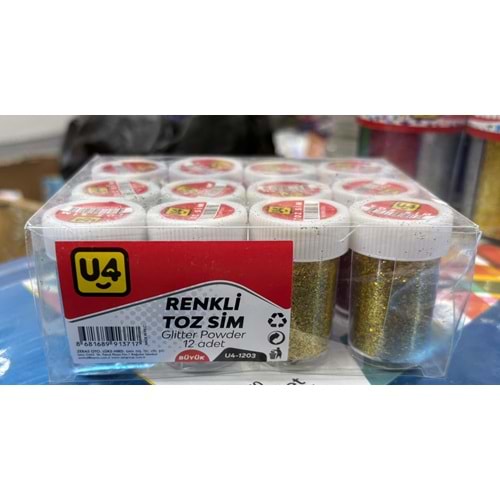 U-4 TOZ SİM U4-1203 *12
