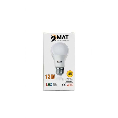 MAT 12W LED AMPUL *10 *100