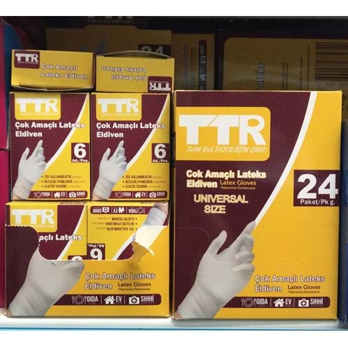 TTR 6 LI LATEKS ELDİVEN 4340 *24