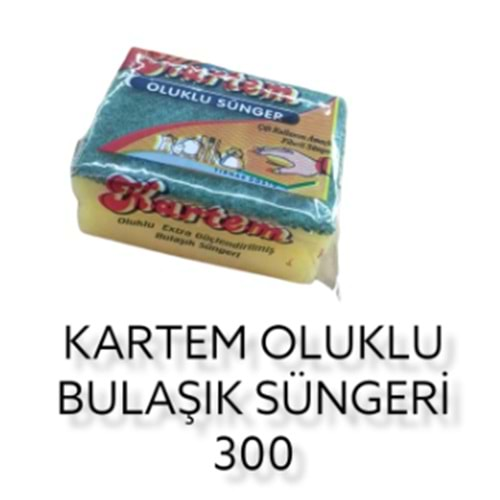 KARTEM OLUKLU BULAŞIK SÜNGERİ KOD: 300 *36