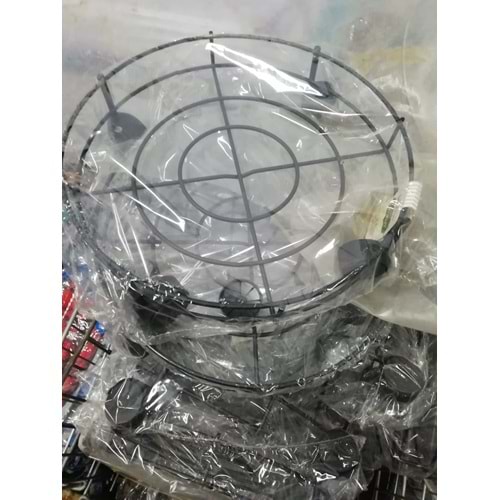 YAKUT 4041 METAL TÜP ALTLIĞI SİYAH