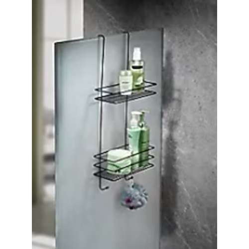 PARMEVA PMS390 ASILABİLİR DUŞ RAFI 2 KATLI