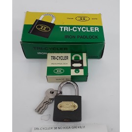 TRI-CYCLER 38 NO KISA GRİ KİLİT *6