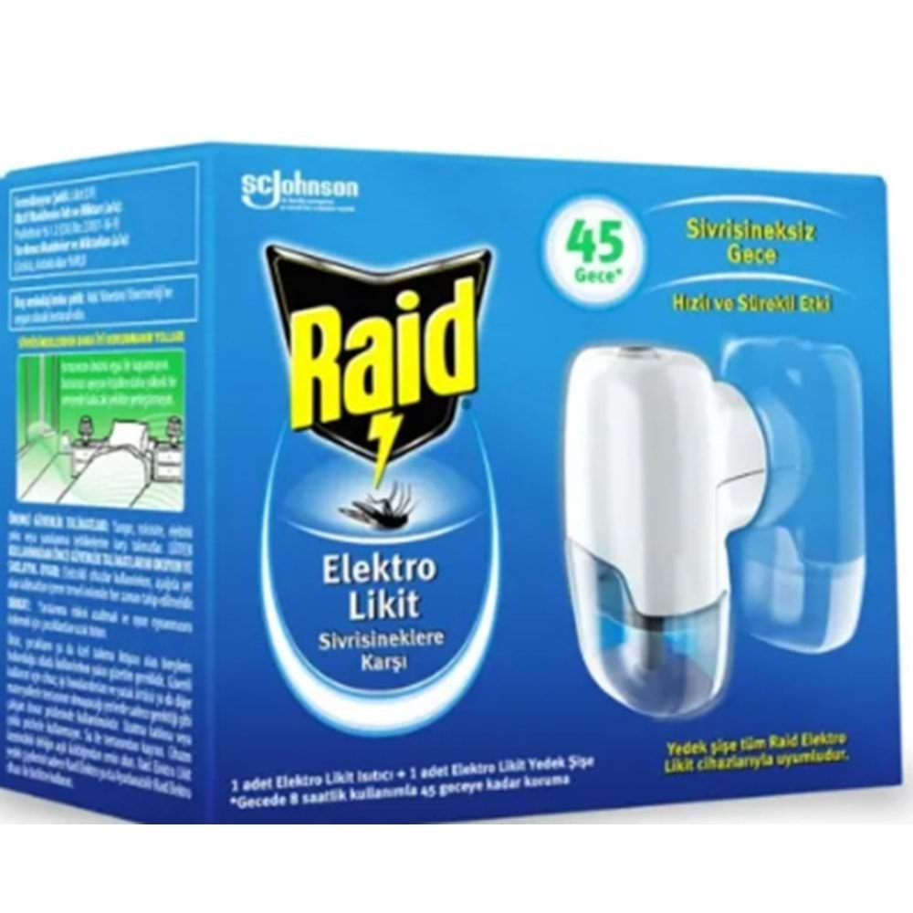 RAİD 45 GECE SİSTEM 35 ML 1200 *6