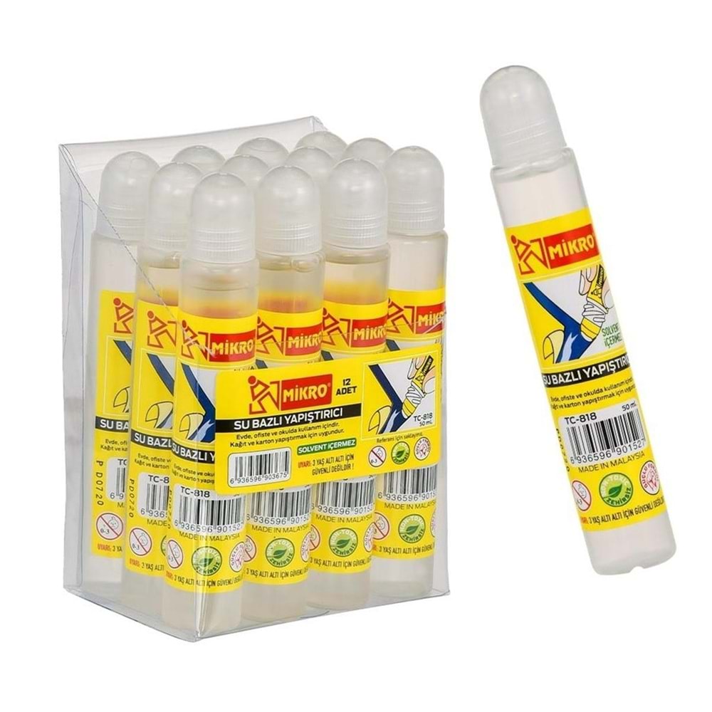 MİKRO TC-818 SIVI YAPIŞTIRICI 50 ML *12
