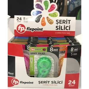 FİXPOİNT ŞERİT SİLİCİ P-0407 8MT*5MM *24
