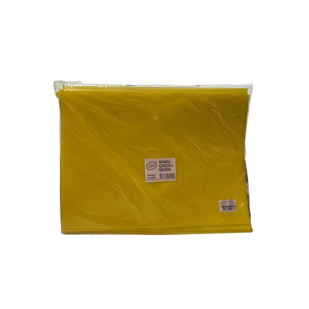 U-4 RENKLİ ÇITÇIT DOSYA U4-F486 *12