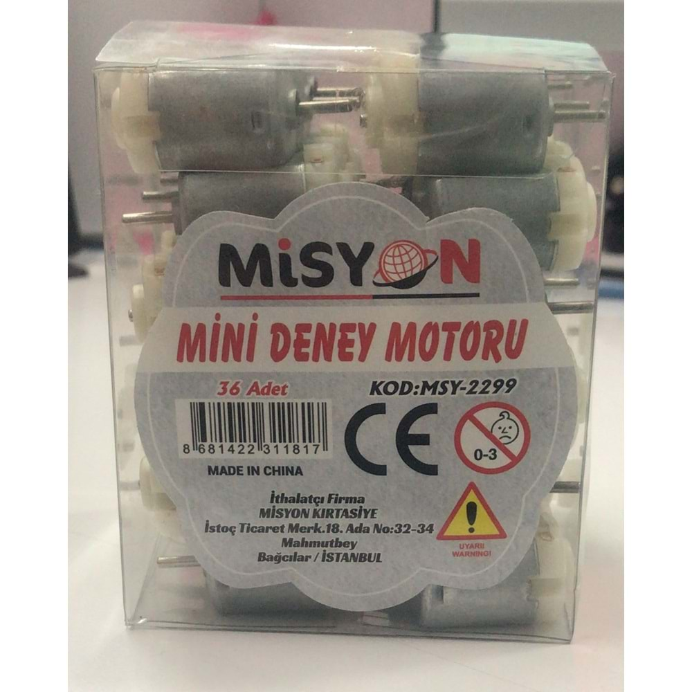 MSYN MİNİ DENEY MOTORU MSY-2299 *36