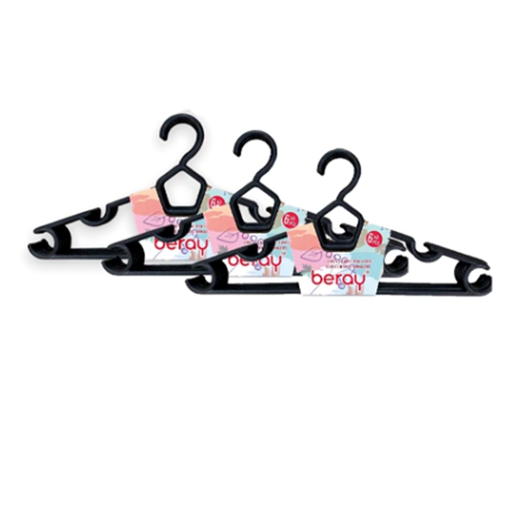 BERAY PLASTİK ASKI 6 LI PMR-115 *72