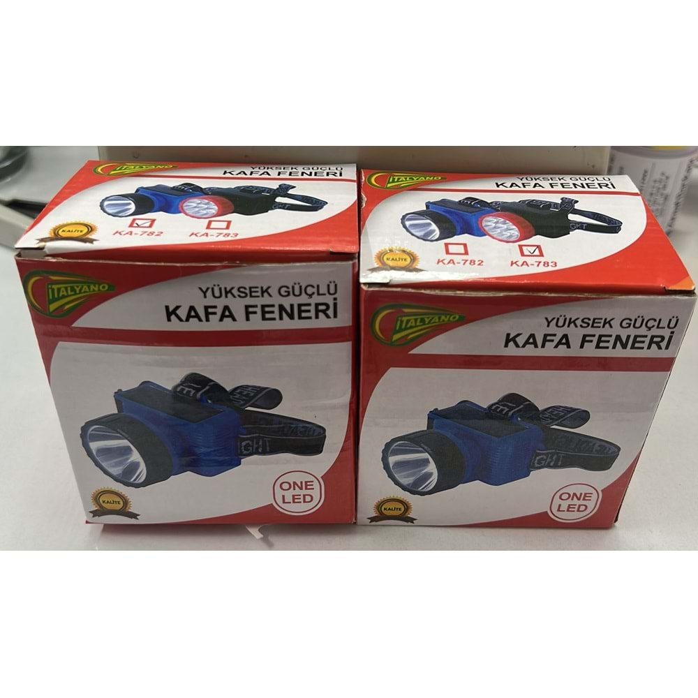 İTALYANO KAFA FENERİ KA-782 KA-783