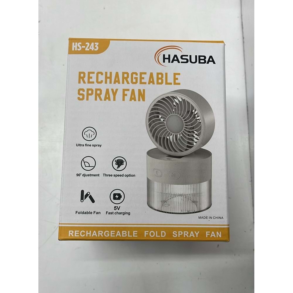 HASUBA SPREYLİ FAN HS-243