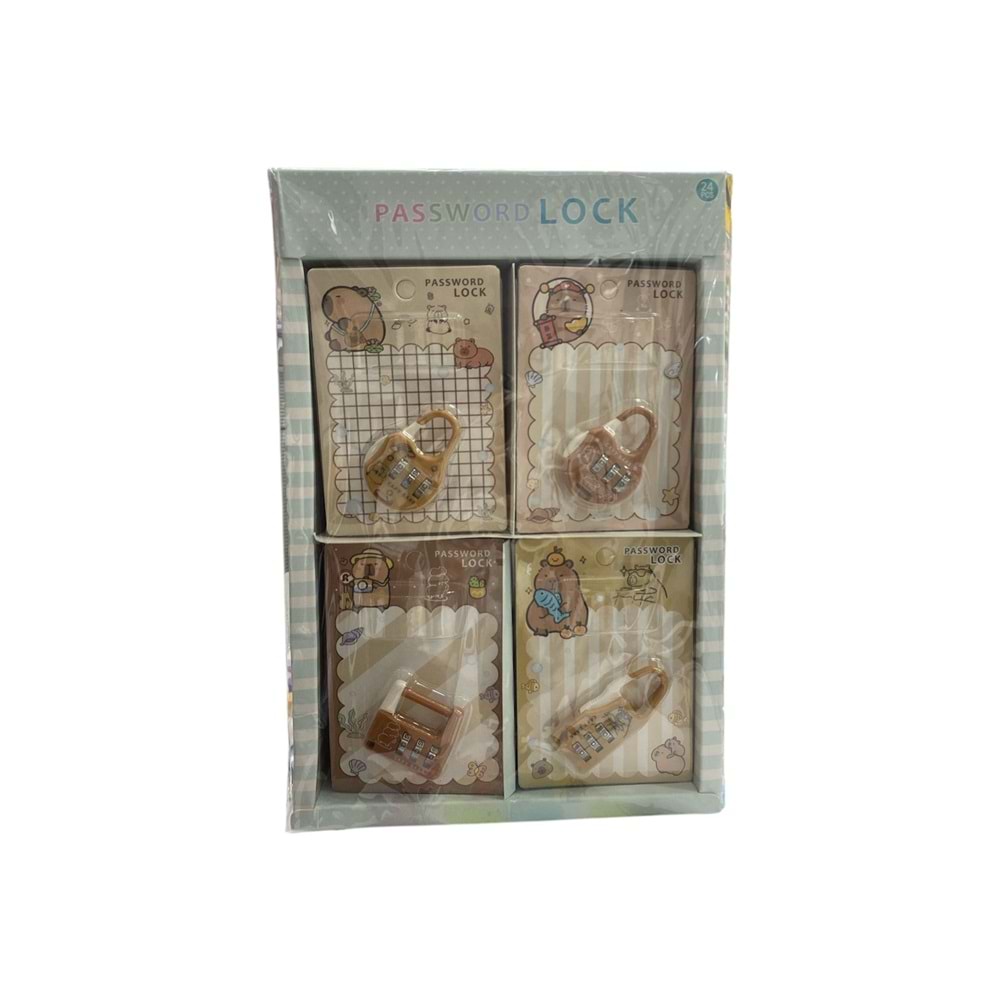 ÇINAR-108 HATIRA DEFTERİ & KUMBARA KİLİDİ 2277 *24